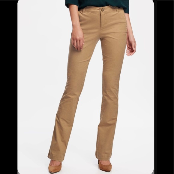 Cortefiel Pants - CORTEFIEL Gold straight Pants from Paris
